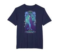 Disney Maleficent The Sorceress Deep Purple T-Shirt, Homme Grandes tailles, Bleu Marine, 2X Tall