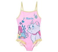 Disney Marie Maillot de Bain pour Fille, Maillot de Bain Une Pièce Design Aristochats, Maillot de Bain Enfant, Taille 3 Ans | Rose