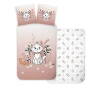 Disney Marie Ombre Kids Bed linen (Parure de lit bébé) 100×135 cm, 40×60 cm Article No.: BRM015043