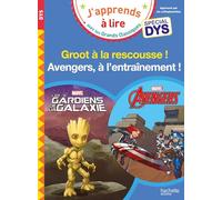 Disney - Marvel - Avengers, à l'entraînement ! / Groot à la rescousse - Spécial DYS (dyslexie)