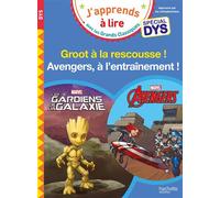 Disney - Marvel - Avengers, à l'entraînement ! / Groot à la rescousse - Spécial DYS (dyslexie) - Valérie Viron - Hachette Education - broché - Scolaire / Universitaire
