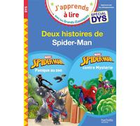 Disney - Marvel - Deux histoires de Spider-Man - Spécial DYS (dyslexie) - Isabelle Albertin - Hachette Education - broché - Scolaire / Universitaire