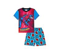 Disney Marvel Spiderman Pyjama court pour garçon de 2 à 7 ans - Bleu - 3 ans