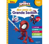 Disney - Marvel - Spidey et ses amis extraordinaires - Mon année de Grande Section (5-6 ans) - Hachette Education - Hachette Education - Poche - Scolaire / Universitaire