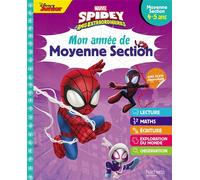 Disney - Marvel - Spidey et ses amis extraordinaires - Mon année de Moyenne Section (4-5 ans) - Hachette Education - Hachette Education - Poche - Scolaire / Universitaire