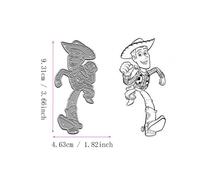 Disney-Matrices De Découpe En Métal Pour Bricolage,Album De Scrapbooking 3d,Décoration De Carte De Vministériels X,Modèle De Princesse Naine Créative,Nouveau,2022.M.93.098mmx46.254mm