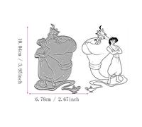 Disney-Matrices De Découpe En Métal Pour Bricolage,Album De Scrapbooking 3d,Décoration De Carte De Vministériels X,Modèle De Princesse Naine Créative,Nouveau,2022.M.100.409mmx67.886mm