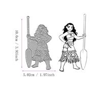 Disney-Matrices De Découpe En Métal Pour Bricolage,Album De Scrapbooking 3d,Décoration De Carte De Vministériels X,Modèle De Princesse Naine Créative,Nouveau,2022.M.100.001mmx50.25mm