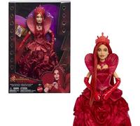 Mattel Poupée Disney Descendants 4 The Rise of Red - Reine de Cœur, robe royale, socle, HWV09