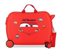 Disney Joumma Cars Mcqueen Rouge Valise Enfant Rouge 50x38x20 cm Rigide 2.05 kgs Serrure à Combinaison Latérale ABS 2.05 kgs 34L Bagage à Main