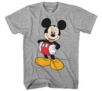 Disney Men's Classic Mickey Mouse Full Size Graphic Short Sleeve T-Shirt