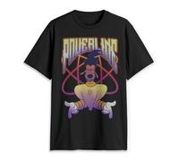 Disney Men's Goofy Movie, A Powerline JAM T-Shirt, Black, Large