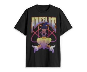 Disney Men's Goofy Movie, A Powerline Jam T-Shirt, Black, X-Large
