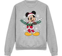 Disney - "Merry Christmas" Sweat-shirt pour homme/femme unie TV4798 (XXL) (Sport Heide)