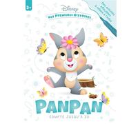 DISNEY - Mes Premières Histoires - Cahier d'activités - Panpan compte jusqu'à 20 - Walt Disney - Hachette Disney - cartonné - Album jeunesse