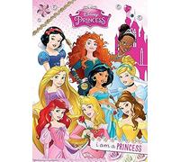 Disney MET00015 (I Am a Princess) Poster Métallique, Papier, Multicolore, 50 x 70 cm