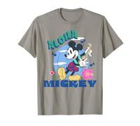 Disney Mickey And Friends Aloha Mickey Playing Ukulele Tunes T-Shirt