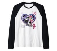 Disney Mickey And Friends Anime Style Daisy And Minnie Heart Manche Raglan