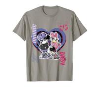 Disney Mickey And Friends Anime Style Daisy And Minnie Heart T-Shirt