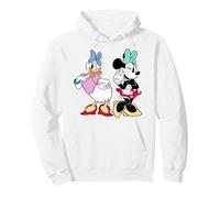 Disney Mickey And Friends Daisy And Minnie Mouse Classic Art Sweat à Capuche