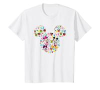 Disney Mickey And Friends Easter Mickey & Minnie Collage T-Shirt, Enfant, Blanc, 3 ans