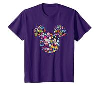 Disney Mickey And Friends Easter Mickey & Minnie Collage T-Shirt, Enfant, Violet, 3 ans