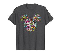 Disney Mickey And Friends Easter Mickey & Minnie Collage T-Shirt, Homme, Chiné Foncé, L
