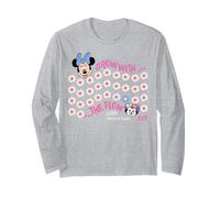 Disney Mickey And Friends Grow With The Flow Minnie & Figaro Manche Longue