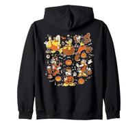 Disney Mickey and Friends Halloween Trick-or-Treat Collage Sweat à Capuche