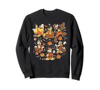 Disney Mickey and Friends Halloween Trick-or-Treat Collage Sweatshirt