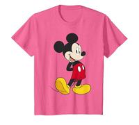 Disney Mickey And Friends Mickey Mouse Traditional Portrait T-Shirt, Enfant, Rose Chiné, 8 ans