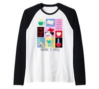 Disney Mickey And Friends Minnie & Daisy Love Your Life Manche Raglan