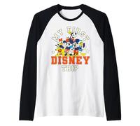Disney Mickey And Friends My First Disney Trip Classic Toons Manche Raglan