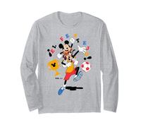 Disney Mickey And Friends Soccer ¡El Festejo! Micky & Goofy Manche Longue