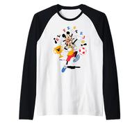 Disney Mickey And Friends Soccer ¡El Festejo! Micky & Goofy Manche Raglan