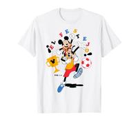 Disney Mickey And Friends Soccer ¡El Festejo! Micky & Goofy T-Shirt