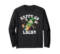Disney Mickey and Friends St. Patrick's Day Happy Go Lucky Manche Longue