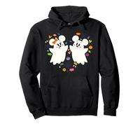 Disney Mickey and Minnie Cute Little Ghosts Halloween Heart Sweat à Capuche