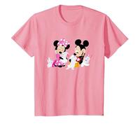 Disney Mickey and Minnie Mouse Easter Bunnies T-Shirt, Enfant, Rose, 10 ans