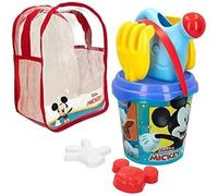Disney- Mickey And The Roadster Racers Mouse Sac À Dos De Plage Cube Avec Accessoires 18 Cm, 48217, Multicolore