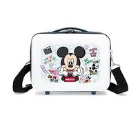 Disney Mickey Be Cool Trousse de Toilette Adaptable avec Bandoulière Bleue 29x21x15 cms ABS Rigide 9.14L 0.6 kgs