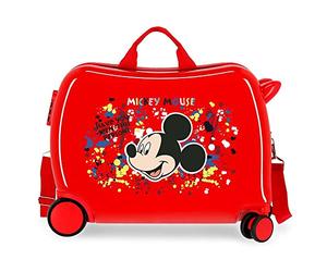Disney Mickey Colour Mayhem Valise pour Enfant, Rouge, Talla Unica, Valise pour Enfant