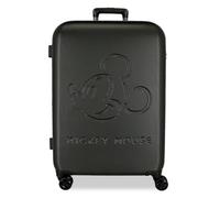Disney Mickey Good Trip Valise Moyenne Noire 49 x 70 x 27 cm Rigide 3,86 kg Fermeture TSA ABS 3,86 kg 92,61 L Extensible, Noir, Talla única, Valise Moyenne