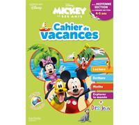 Disney - Mickey - De la Moyenne à la Grande Section - Cahier de vacances 2025 - Sylvie Baux - Hachette Education - broché - Scolaire / Universitaire