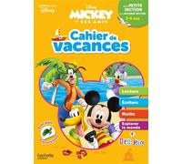 Disney - Mickey - De la Petite à la Moyenne Section - Cahier de vacances 2025 - Sylvie Baux - Hachette Education - broché - Scolaire / Universitaire