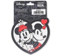Disney Mickey et Minnie Coeur Adhsif Vinyle Autocollant - Mignon Mickey Mouse Autocollant pour Voiture - Excellente Ide Cadeau