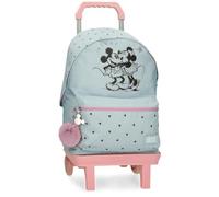DISNEY Mickey et Minnie Kisses Fille Bagage - Sac Messager, Bleu