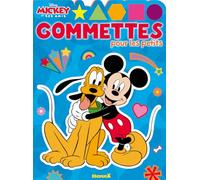 Disney Mickey et ses amis - Gommettes pour les petits - Livre de gommettes - Dès 3 ans