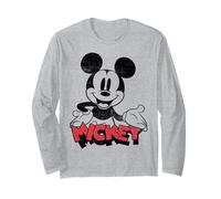 Disney Mickey et ses amis Mickey Happy Face Manche Longue