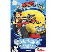 Disney Mickey et ses amis, Top départ - Coloriages codés